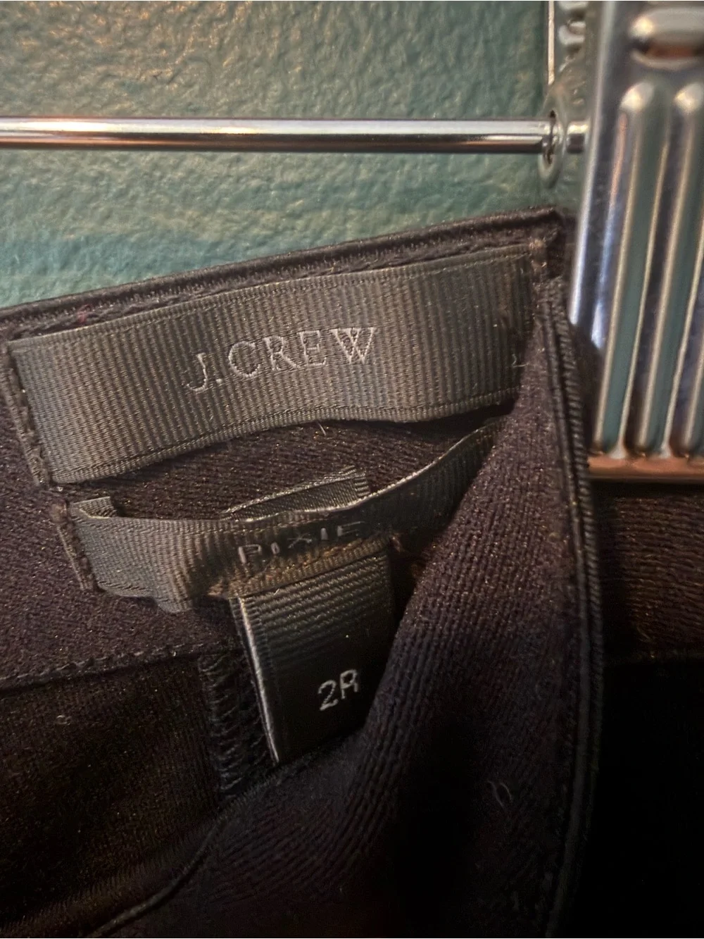 J. Crew Black Women's Pixie Black Stretch Pants
